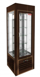 Напольная кондитерская витрина Hicold VRC 350 R Brown