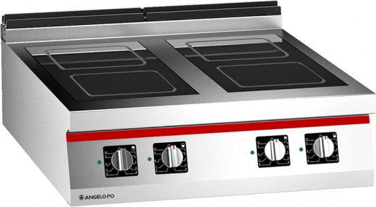 Плита индукционная настольная с 2 зон.нагр., серия ICON9000 Angelo Po 1T0VT2I