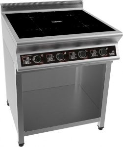 Плита индукционная Кобор I72S1 на полузакрытом стенде с 2 зон.нагр. (2*3,5 кВт)