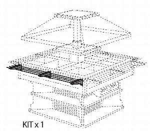 Поручень стола шведского Tecfrigo Oasi 8 нерж.сталь