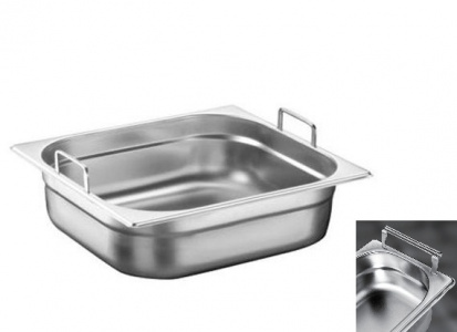 Гастроемкость из нержавеющей стали GN2/3х10 см Ronda GNM2310