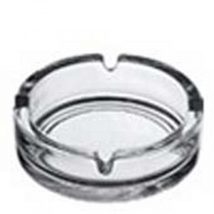 Пепельница 11,6СМ, 2шт., Прозрачное стекло 54036/B