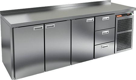 Стол с охлаждающим шкафом Hicold Gn 1113 Br2 Tn