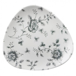 Тарелка мелкая треугольная 19,2СМ, без борта, Vintage Prints, цвет Grey Rose Chintz Rcgtr71 – купить в RuOborudovanie.ru с доставкой до двери Купить тарелка мелкая треугольная 19,2см, без борта, vintage prints, цвет grey rose chintz rcgtr71 – цена от завода, доставка до двери | RuOborudovanie.ru