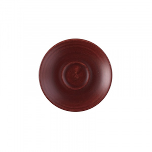 Блюдце 11,8СМ Stonecast Patina, цвет Rust Red Pareess1