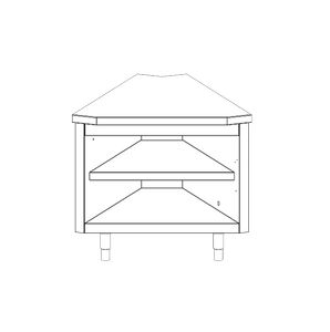 Модуль внутренний угловой Apach Chef Line Luci845