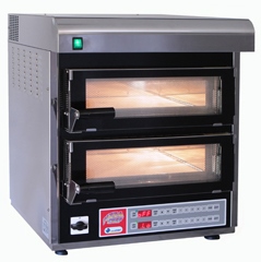 Печь подовая Eurochef PizzaChef MP4T электрическая 2-камерная с подом 39*39 см