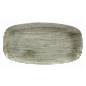 Блюдо прямоугольное Chefs 35,5Х18,9СМ, без борта, Stonecast Patina, цвет Burnished Green Pabgxo141