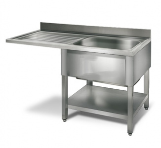 Стол для ПММ Kocateq STR127SBR1 с мойкой