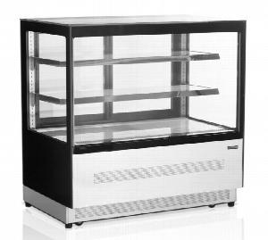 Витрина кондитерская Tefcold Lpd1200F/Black черная/нерж холодильная