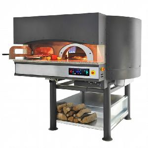 Печь для пиццы Morello Forni Mre110 Bbq ротационная на дровах/электрика