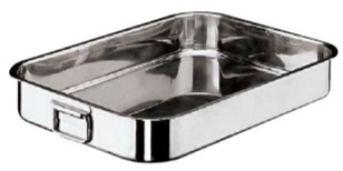 Противень Paderno 11941-50 из нержавеющей стали стандартный 50х30см