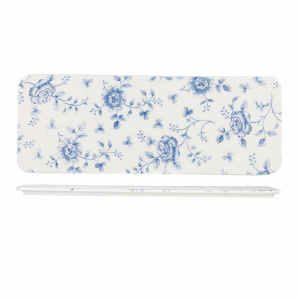 Блюдо сервировочное прямоугольное 37,6Х14СМ, Vintage Prints, цвет Prague Rose Chintz Rcprst1