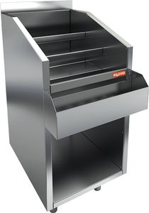 Лестница ликёрная HiCold НБмлЛ-10/7БК с бортом и карманом 1000х800х850мм