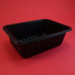 Контейнер под запайку Pp 187X137X63 черный, 480 ШТ