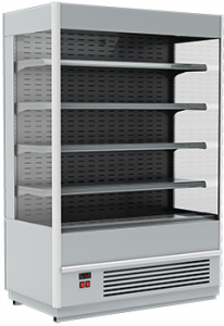 Горка холодильная Fс 20-07 Vm 0,7-2 0430 (Carboma Cube 1930/710 вхсп-0,7 Inox)