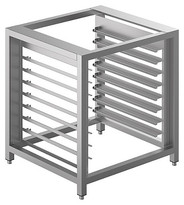 Стенд под печь Smeg TVL425 открытый 8 ур. 60*40 см для ALFA310, ALFA420, ALFA625H