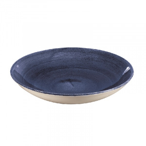 Тарелка глубокая 24,8СМ 1,13Л, без борта, Stonecast Patina, цвет Cobalt Blue Pablevb91