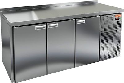 Стол охлаждаемый Hicold BN 111 BR2 TN (-2+10), 3 двери, увелич.объёма, на низ.ножках, 1835х500х850