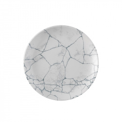 Купить тарелка мелкая 21,7см, без борта, цвет kintsugi pearl grey, studio prints ktpgevp81 – цена от завода, доставка до двери | RuOborudovanie.ru