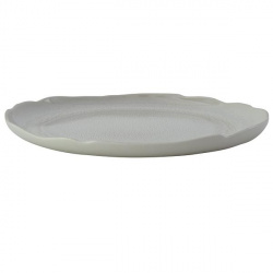 Купить блюдо круглое 32,5см, керамика, цвет perle, plume 961757 – цена от завода, доставка до двери | RuOborudovanie.ru