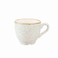Купить чашка espresso 100мл stonecast, цвет barley white swhsceb91 – цена от завода, доставка до двери | RuOborudovanie.ru