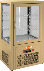 Витрина холодильная настольная Hicold Vrc 70 Beige