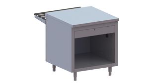 Прилавок нейтральный Apach Chef Line Lun715C